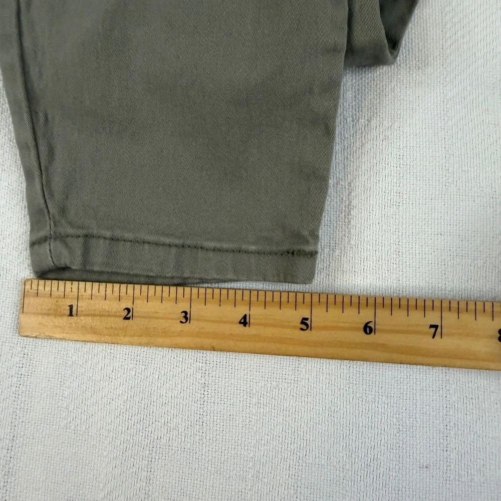 Sincerely Jules Womens Olive Green Stretch Cotton Pull On Cargo Pants Size L - Picture 6 of 8